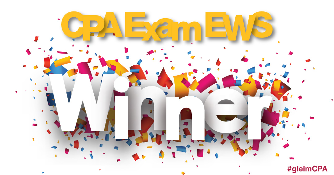 CPA Exam EWS Winner