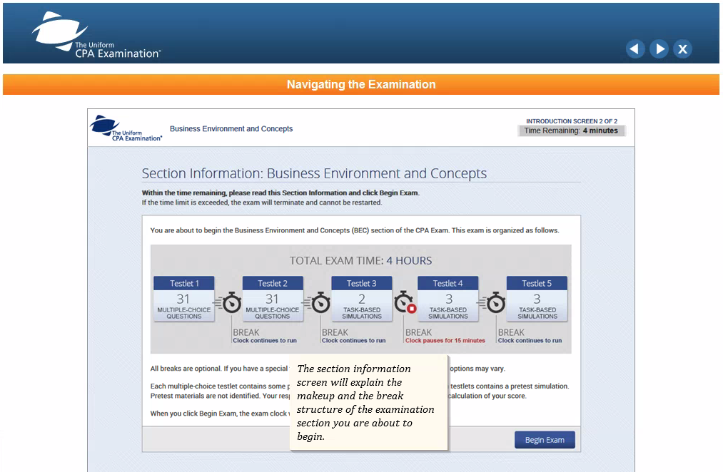 AICPA Sample Test