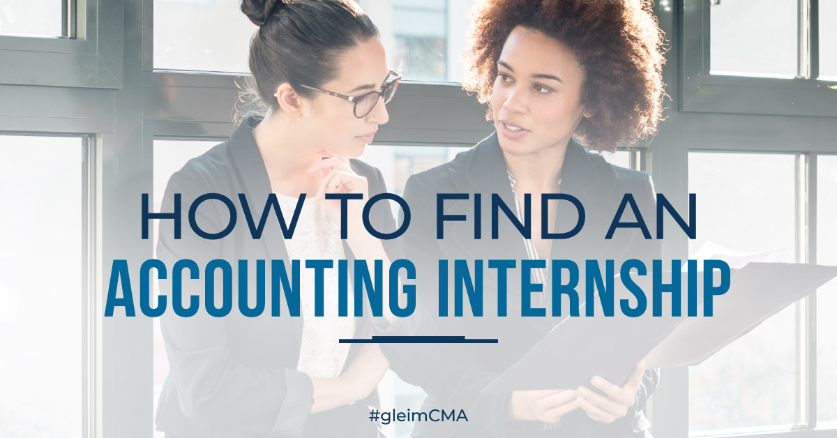 CMA Accounting Internships