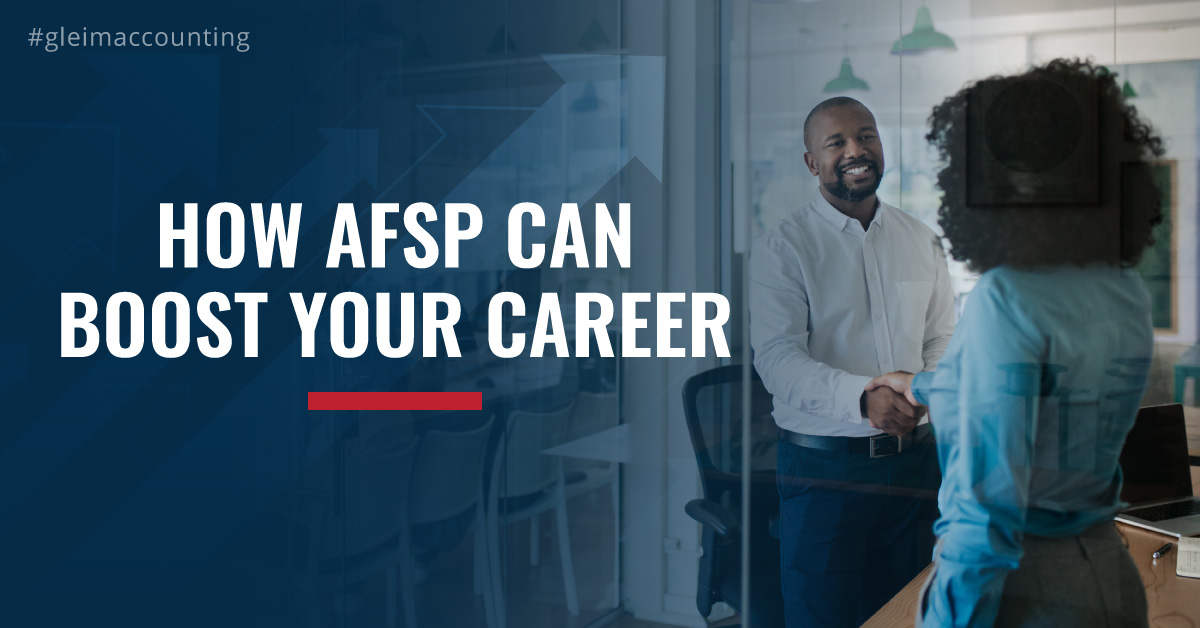 How AFSP Can Boost Your Career