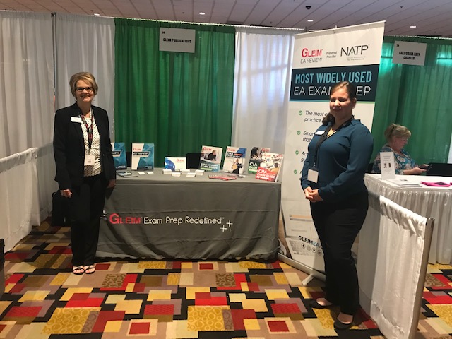 Personal Counselor Soncera Keene with CPA Product Manager Valerie Wendt at a conference