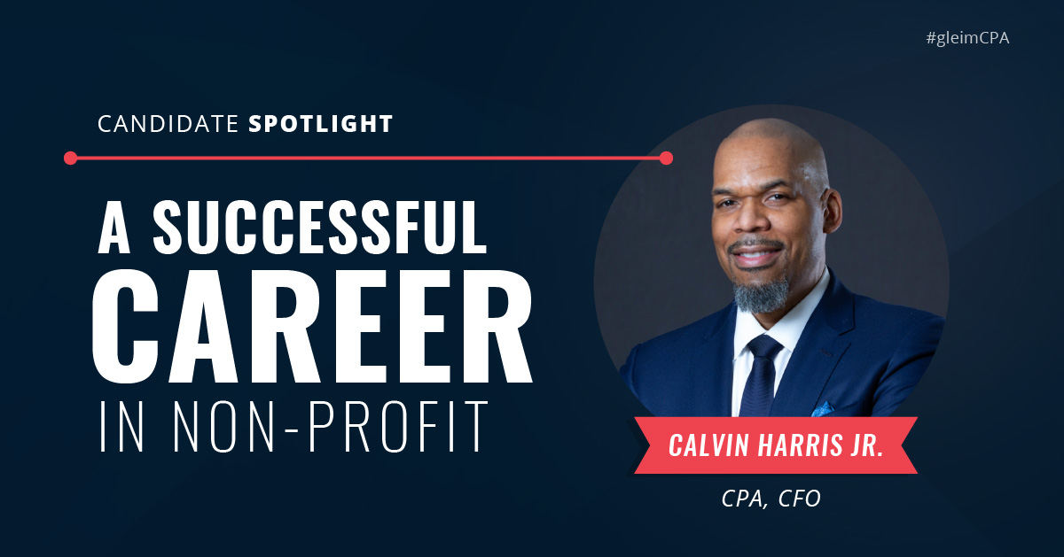 Candidate Spotlight: Calvin Harris Jr., CPA, CFO: A successful career in non-profit.