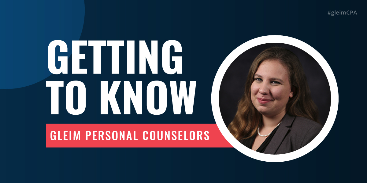 Getting to Know Gleim Personal Counselor Soncera Keene.