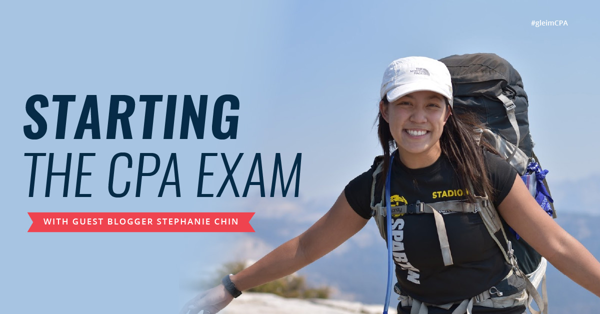 Starting the CPA Exam with guest blogger Stephanie Chin
