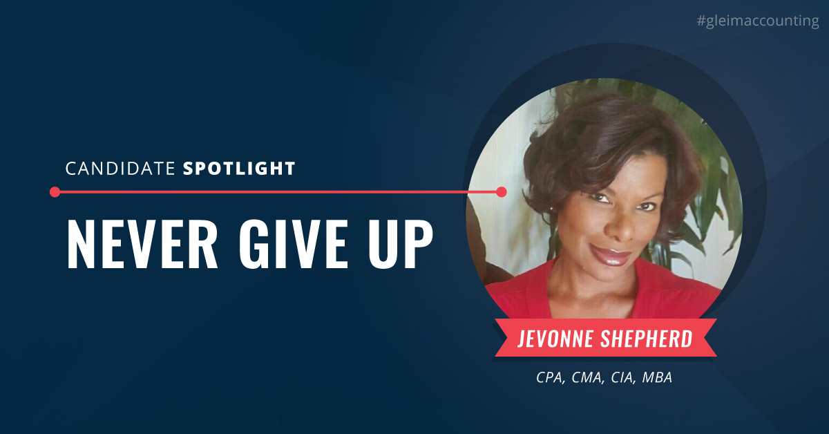 Candidate Spotlight Never Give Up