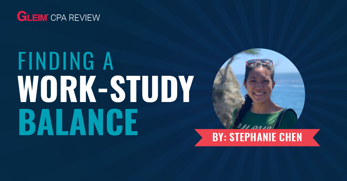 Finding a work-study balance