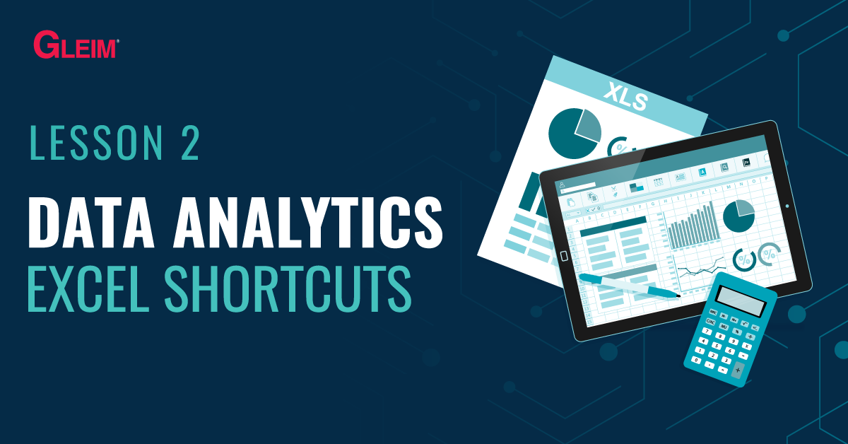 Data Analytics Excel Shortcuts