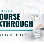 EA Course Walkthrough | August 11 | 2 pm ET | 11 am PT