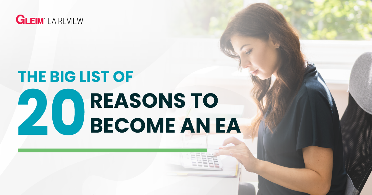 The Big List of 20 Reasons to Become an EA
